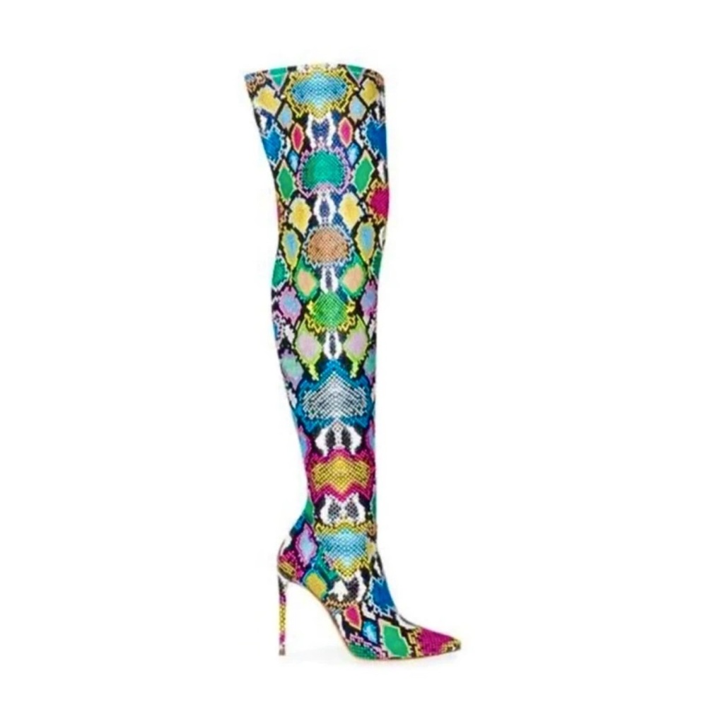 Steve Madden Snakeskin Multi Women's Boots